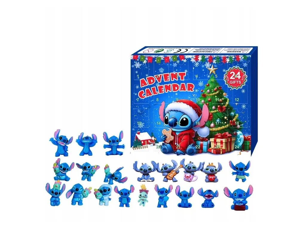 Adventný kalendár detský Lilo stitch